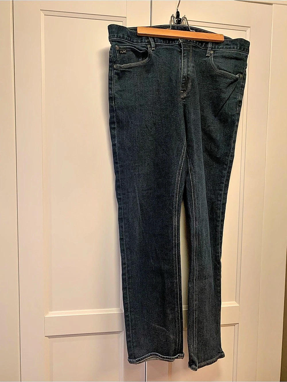 Michael Kors Men’s Straight Leg Jeans Waist 33/30 Dark Wash